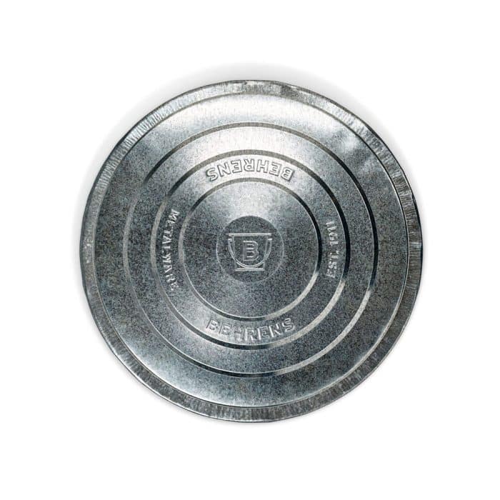 10 Gallon Galvanized Steel Trash Can Replacement Lid