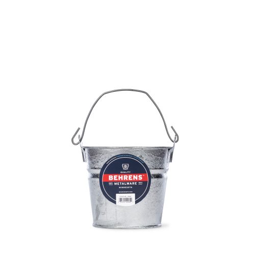 2 Quart Hot Dipped Steel Pail