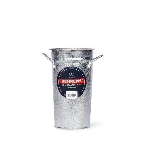 Small Hot Dipped Galvanized Steel French Flower Bucket