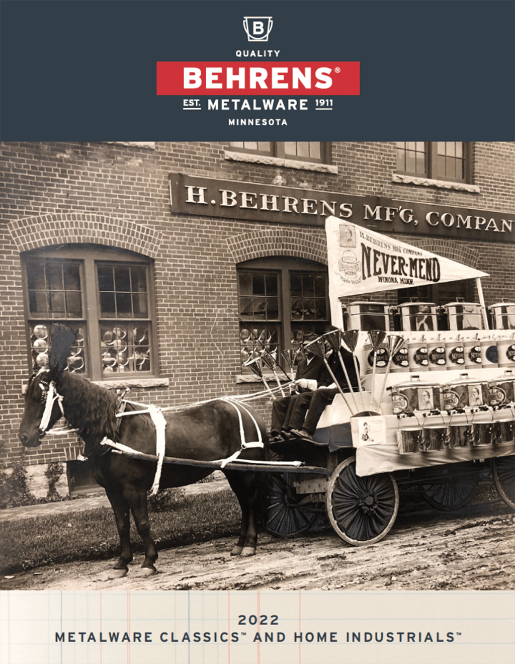 Discover Galvanized Steel Metalware Behrens 2021 Catalog