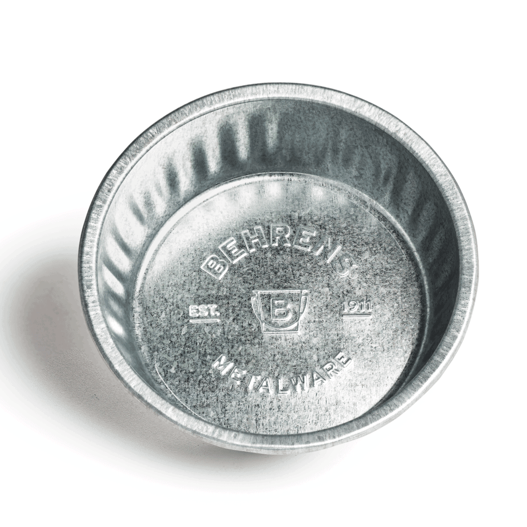 Galvanized Steel Dog Dish