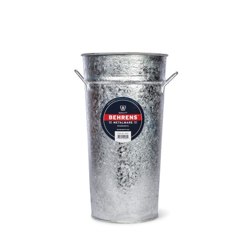Medium Hot Dipped Galvanized Steel French Flower Bucket