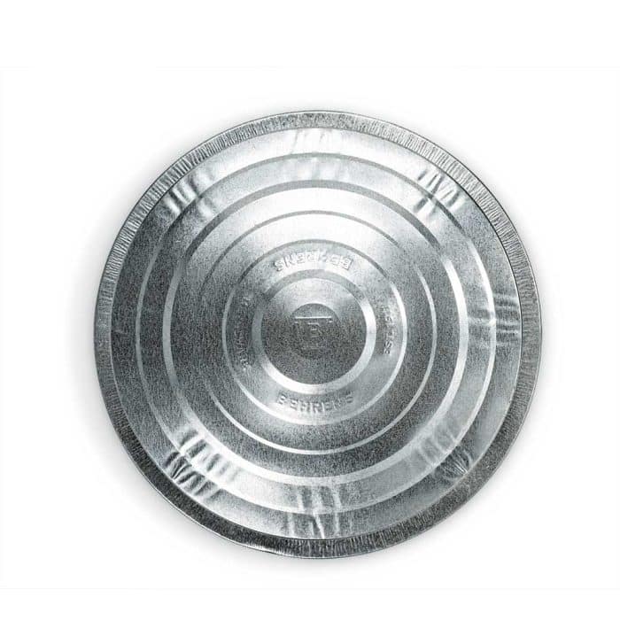 31 Gallon Galvanized Steel Trash Can with Lid - Image 2