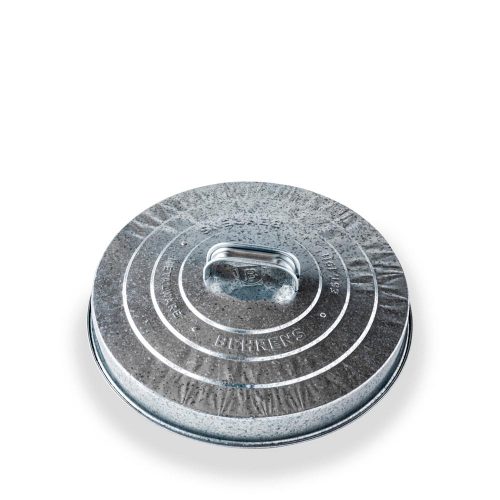 Galvanized Metal Trash Cans With Locking Lid Behrens Mfg