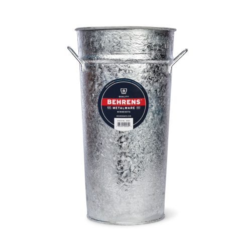 Large Hot Dipped Galvanized Steel French Flower Bucket