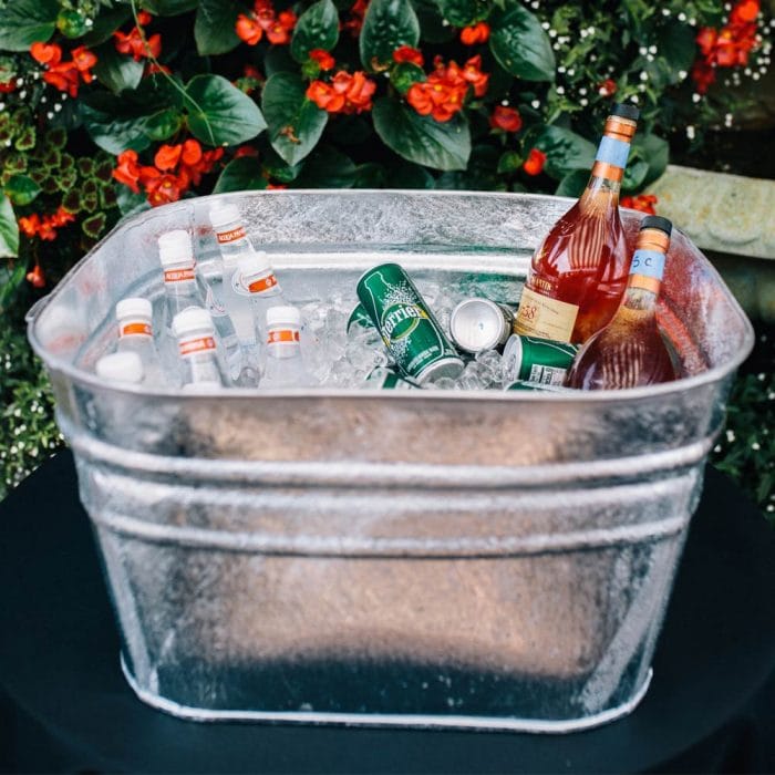 Hot Dipped Galvanized Steel Square Tub