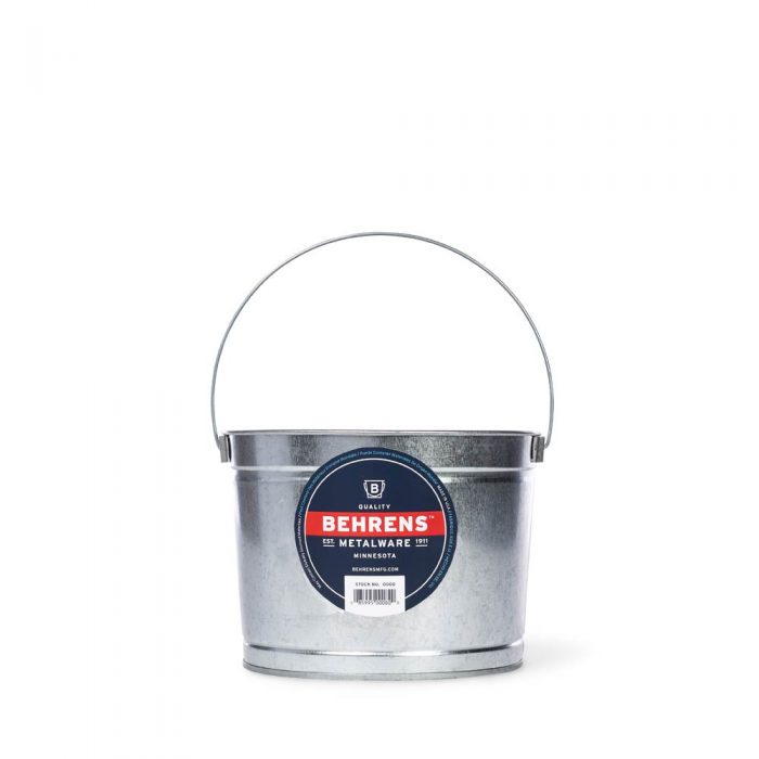 5 Quart Galvanized Steel Paint Pail Main