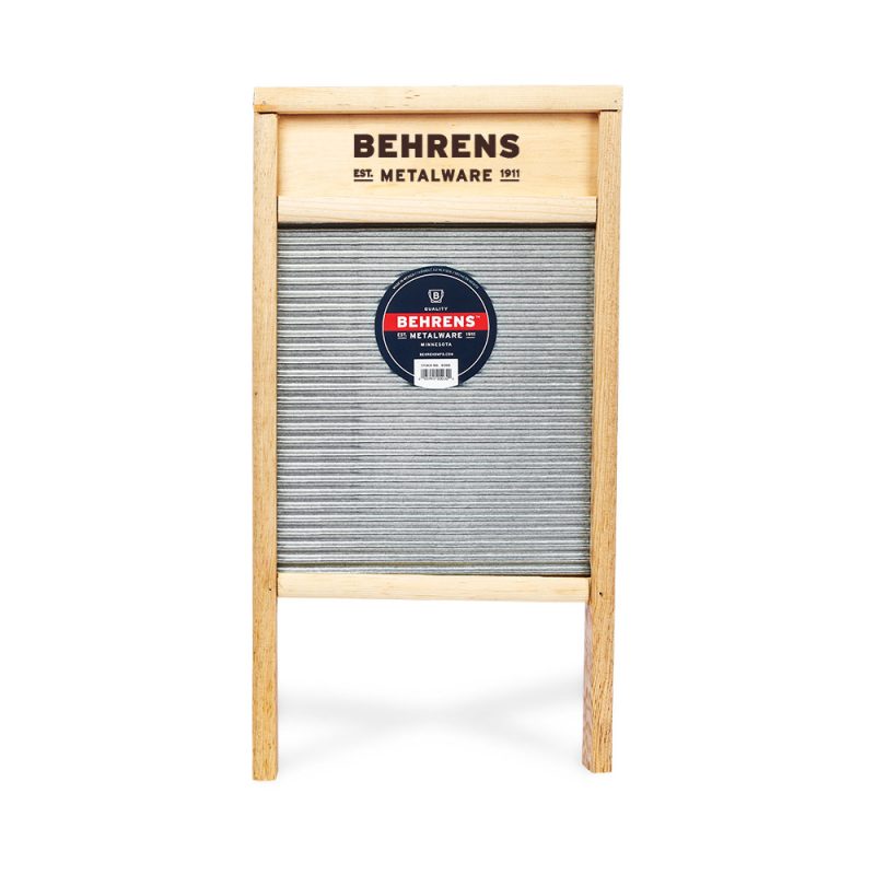 Large Galvanized Washboard Behrens Galvanized Steel Washboard