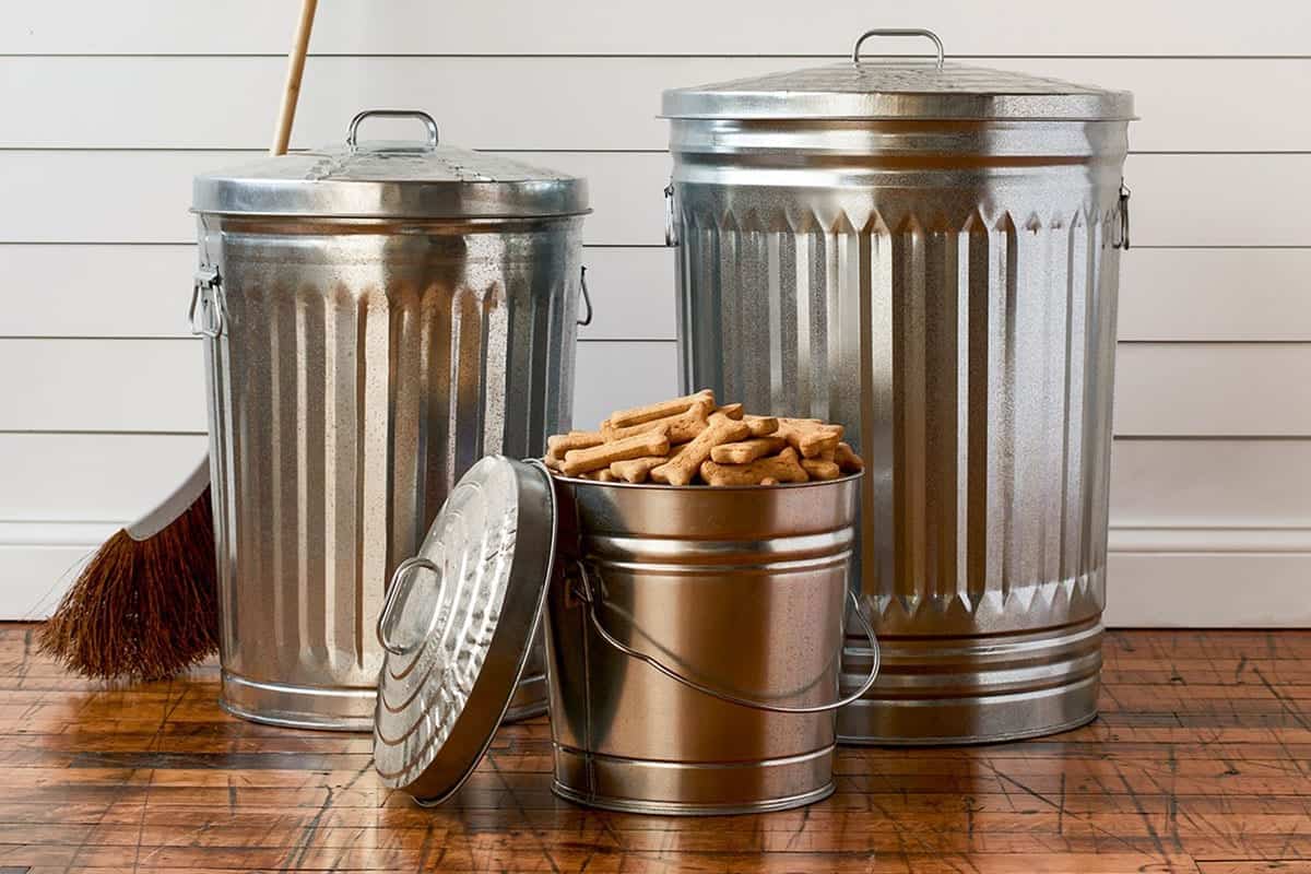 Behrens Galvanized Steel Trash Cans