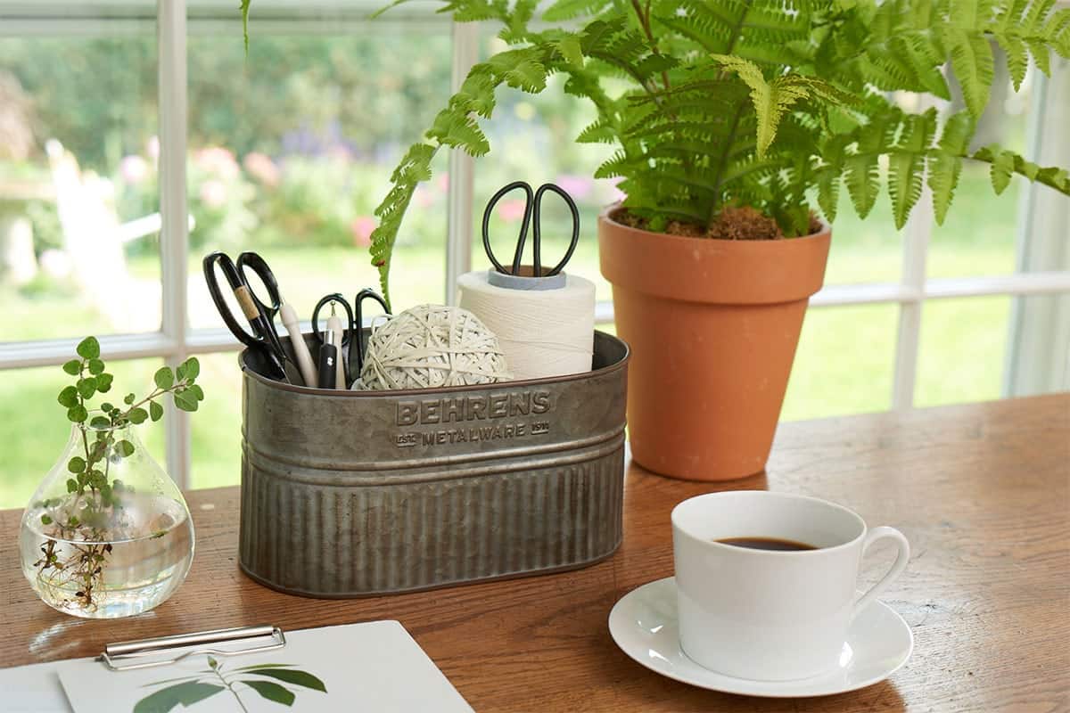 Home Industrials Aged Galvanized Oval Tub