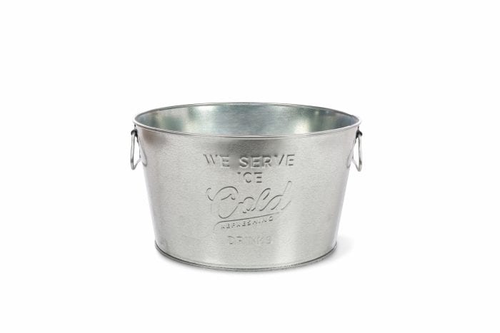 Embossed Galvanized Steel Drink Tub