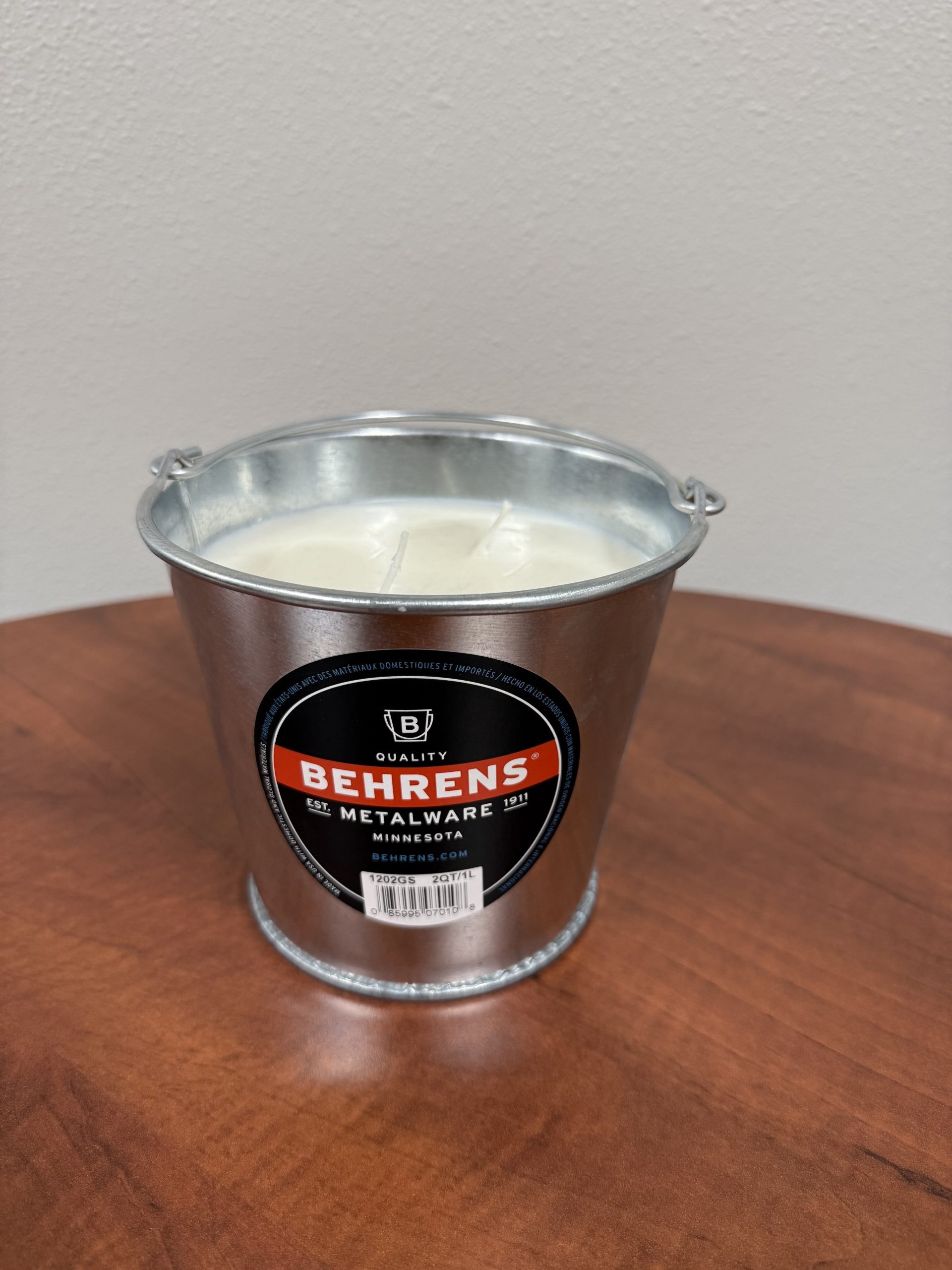 2 Quart Galvanized Steel Pail - Image 5