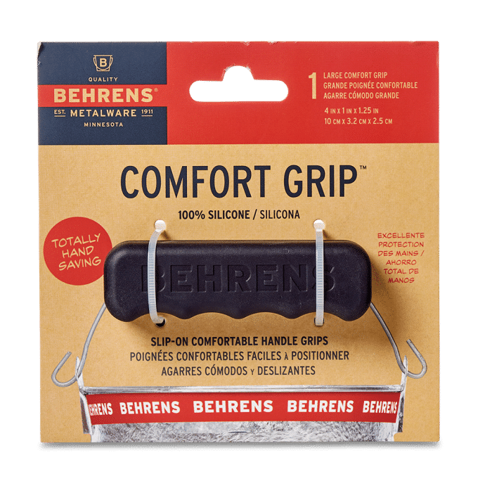 large black comfort grip on packaging