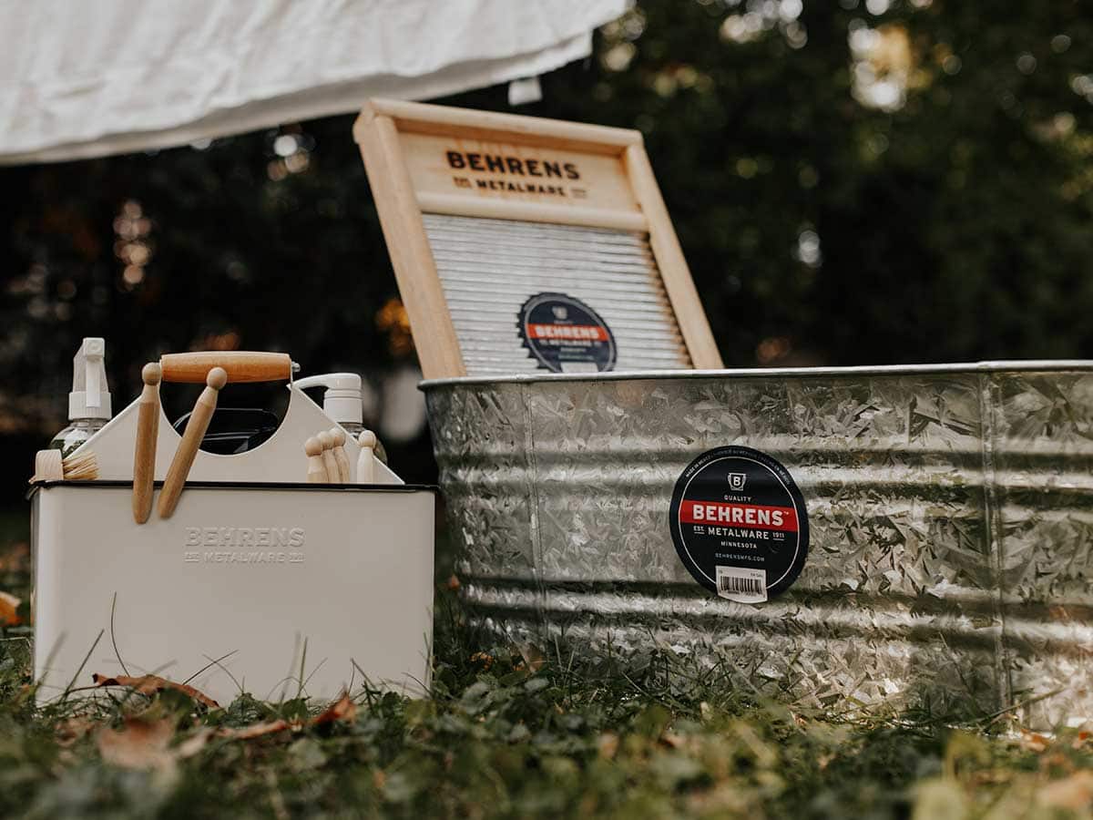 Cleaning and Organizing with Behrens Metal products