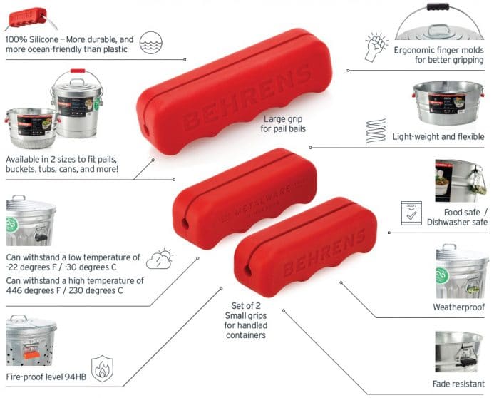 infographic about comfort grip handles