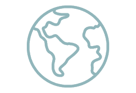 Behrens Manufacturing line drawing of earth